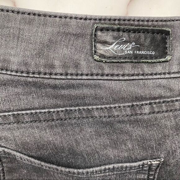 LEVI’S Mid-Rise Black Denim Skinny Jeans with Ankle Zippers - Size 27 - Picture 2 of 11